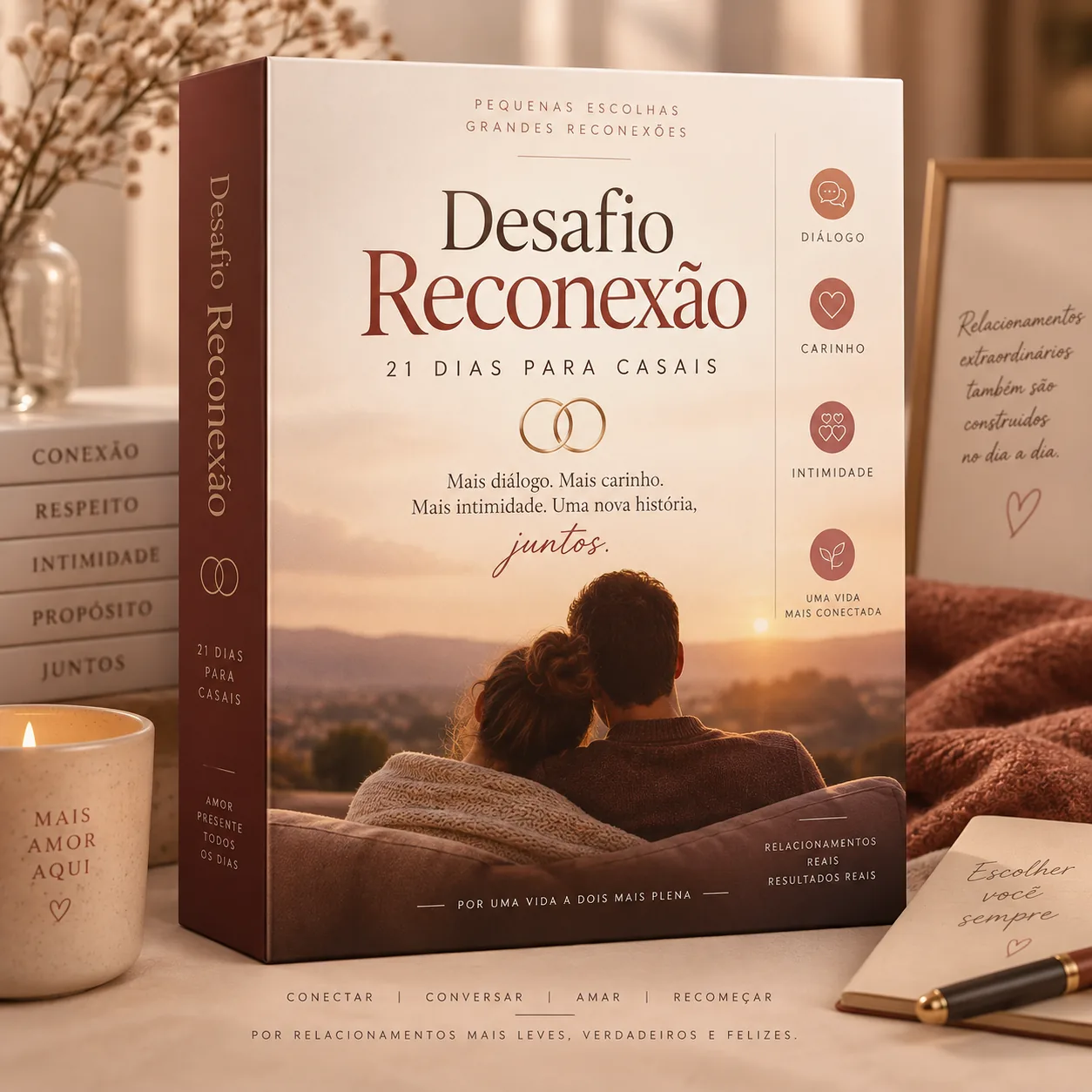 Capa do produto Desafio Reconexão 21 Dias para Casais
